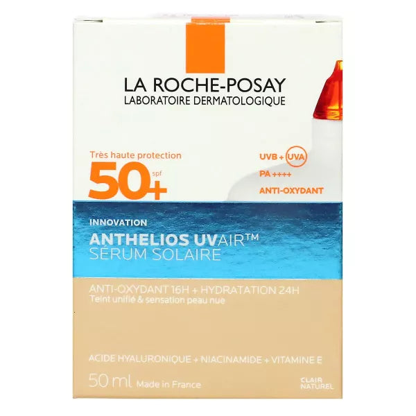 LA ROCHE POSAY ANTHELIOS UVAIR LIGERO SOLAR FACIAL FPS50 X 40ML - TONO CLARO