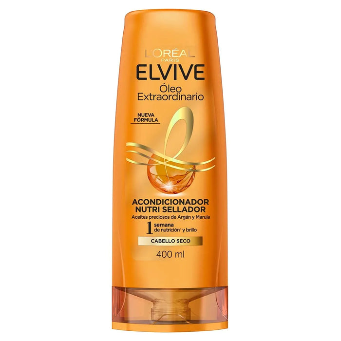 Loreal Elvive Oleo Extraordinario Nutricion Acondicionador x400ml