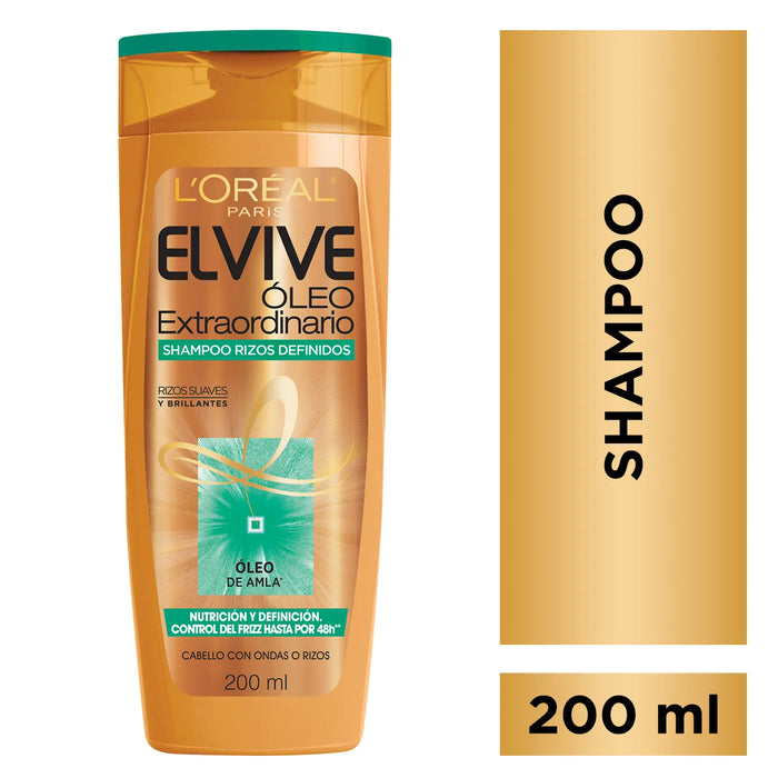 Loreal Elvive Oleo Extraordinario Rizos Shampoo x200ml