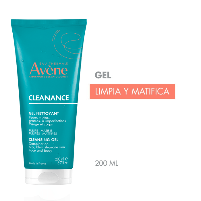 Avene Cleanance Gel Limpiador - 200ml