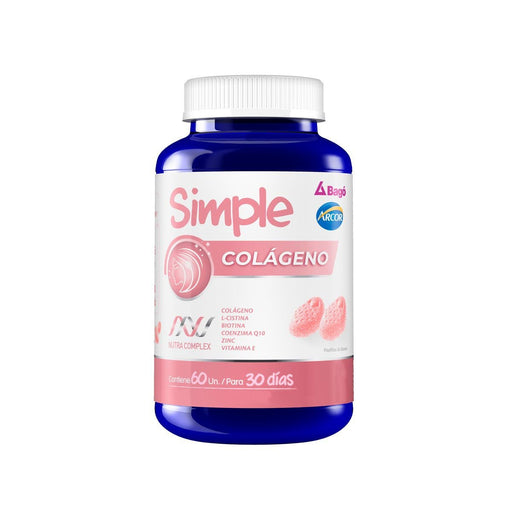 BAGO Simple Colageno Gomitas x60. 
