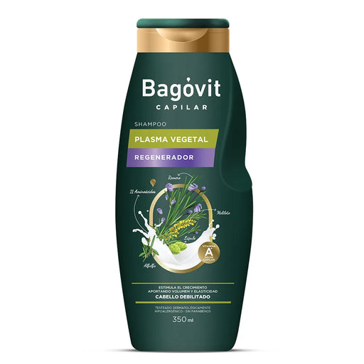 Bagóvit Shampoo Plasma Vegetal - 350 ml 