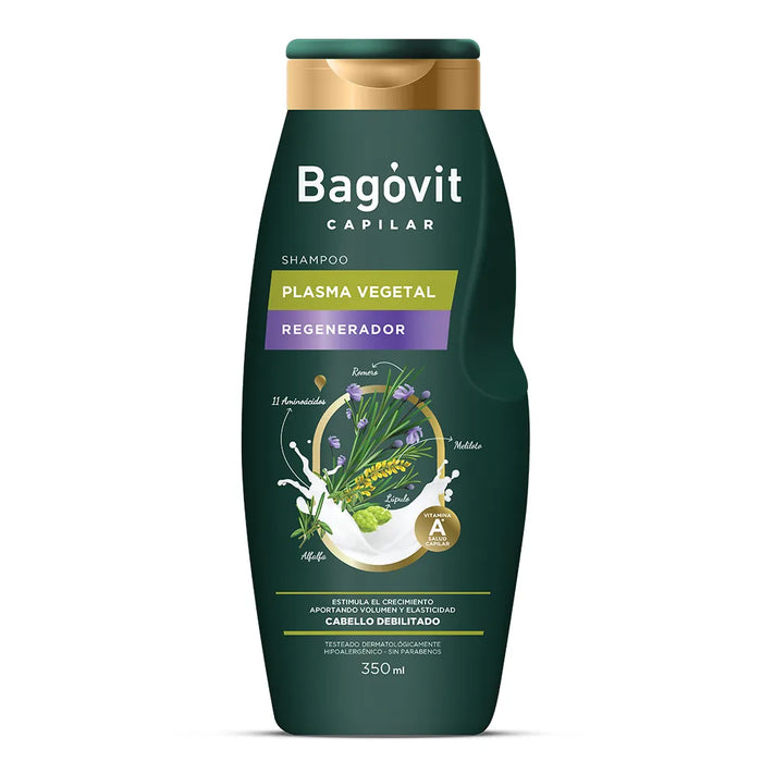 Bagóvit Shampoo Plasma Vegetal - 350 ml 