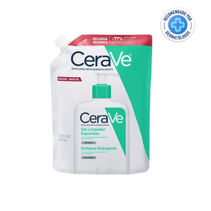 CERAVE GEL LIMPIADOR ESP P NORMAL A MIXTA REFILL ENV X473ML