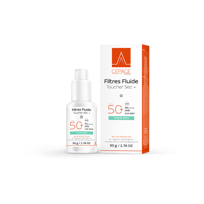 Cepage Filtres Fluide Touch Sec Fps 50+ Toque Seco 50gr