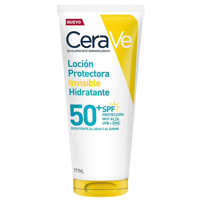 CeraVe Locion Protectora Hidratante Invisible FPS50+ x177ml 