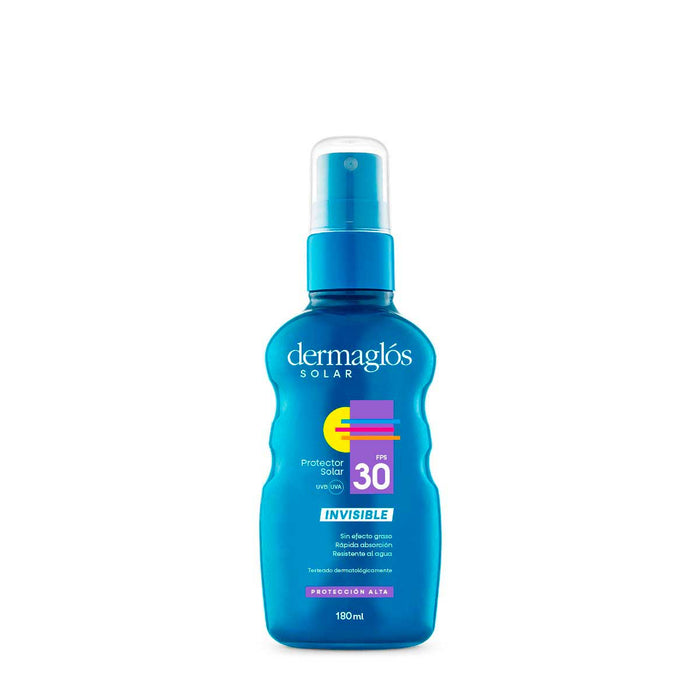 DERMAGLOS SOLAR FPS 30 SPRAY INVISIBLE 180 ML