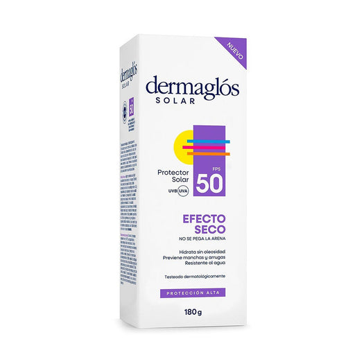 DERMAGLOS SOLAR FPS 50 EFECTO SECO