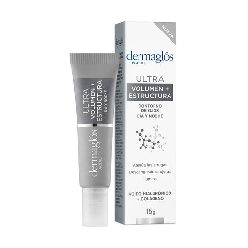 Dermaglós Facial Contorno De Ojos Ultra Volumen + Estrucrura 15gr