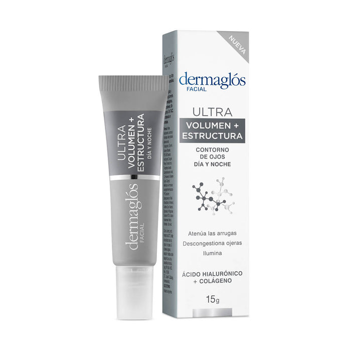 Dermaglós Facial Contorno De Ojos Ultra Volumen + Estrucrura 15gr