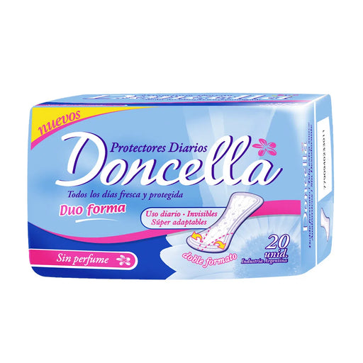 Doncella Protectores Diarios Duo Forma x20Uni