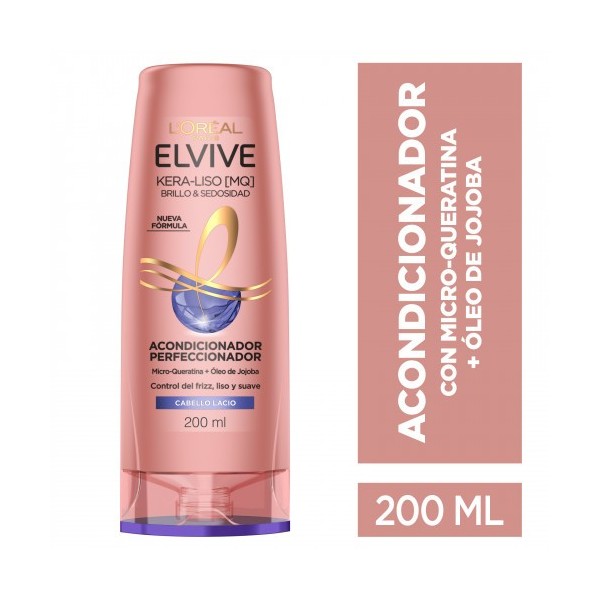 ELVIVE SHAMPOO KERALISO BRILLO X 400 ML

