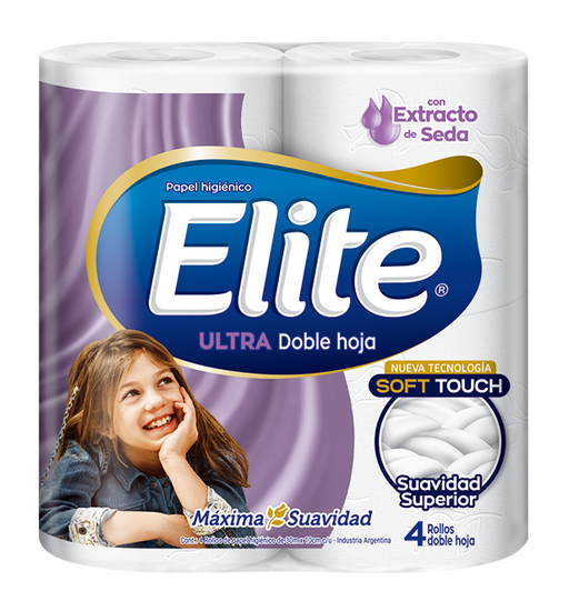 Elite Papel Higiénico Ultra Soft x4 unid