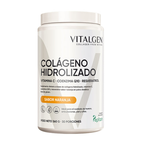Ena Colageno Hidrolizado - Vitalgen Sabor Naranja