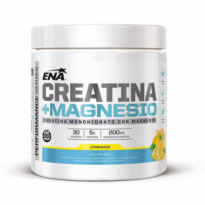 Ena Creatina + Magnesio Limon - 225gr