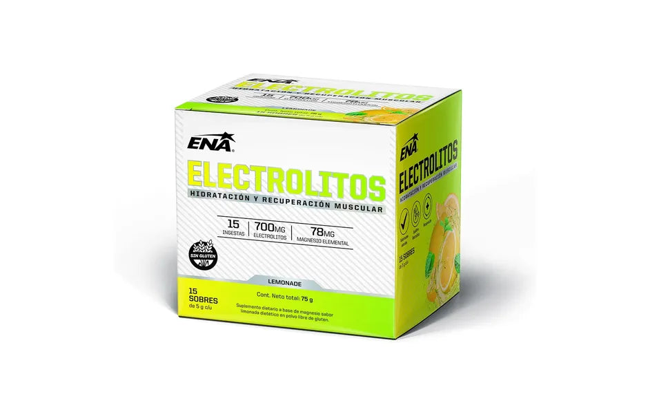 Ena Electrolitos Lemonade - x15 Sobres 