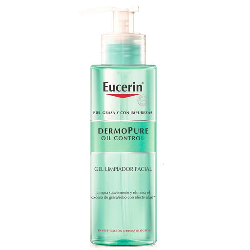 Eucerin Dermopure Oil Control Gel Limpiador X 400 Ml