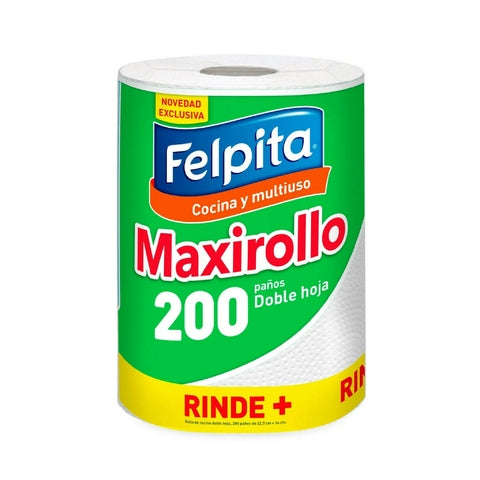 Felpita Maxirollo De Cocina x200 Paños