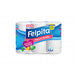 Felpita papel higienico 6 rollos hoja simple