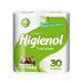 Higienol papel higiénico x4 rollos Texturados