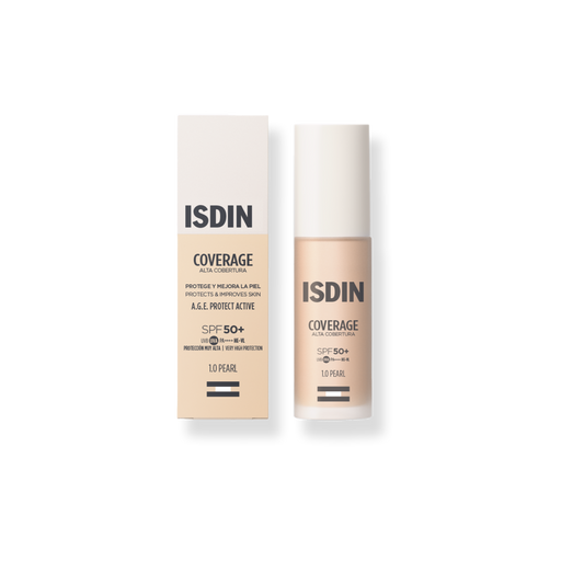 Isdin Coverage T.1 Pearl SPF50+ Base Alta Cobertura 