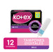Kotex Tampones Digitales Mini -x12Uid