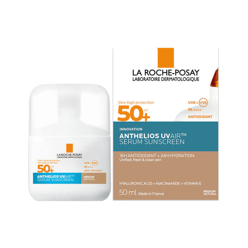LA ROCHE POSAY ANTHELIOS UVAIR LIGERO SOLAR FACIAL FPS50 X 40ML - TONO MEDIO
