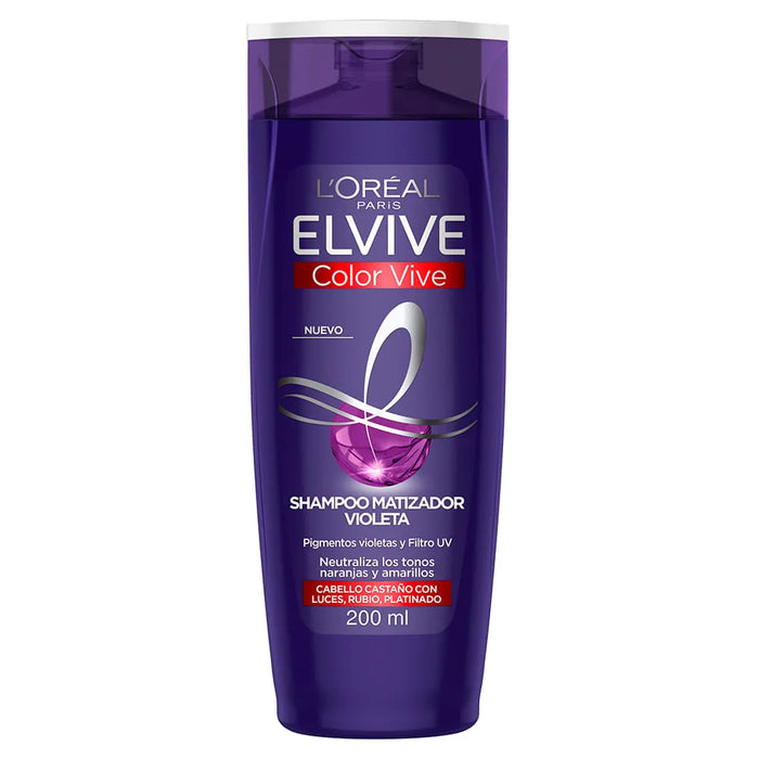 Loreal Elvive Color Vive Matizador Shampoo x200ml