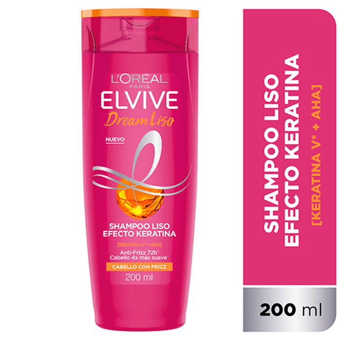 Loreal Elvive Dream Liso Shampoo x200ml 