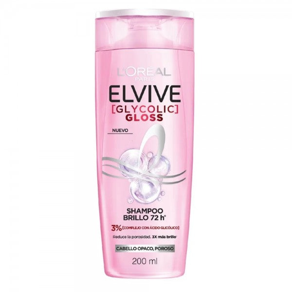 Loreal Elvive Glycolic Gloss Acondicionador x200ml