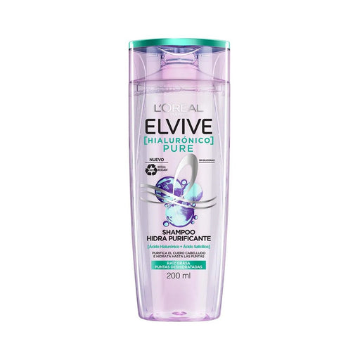 Loreal Elvive Hialuronico Pure Shampoo x200ml