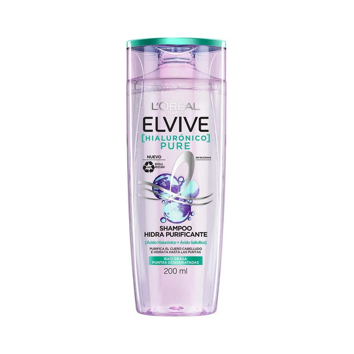 Loreal Elvive Hialuronico Pure Shampoo x200ml