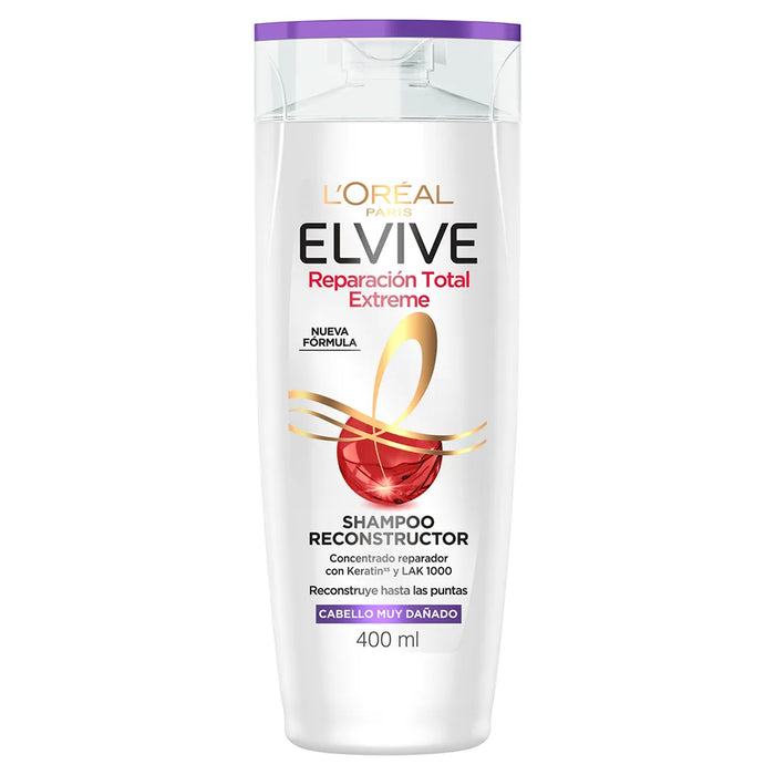 Loreal Elvive Reparacion Total Extreme Shampoo x400ml