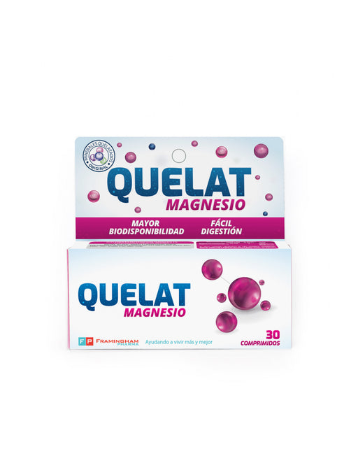Quelat Magnesio 30 comprimidos
