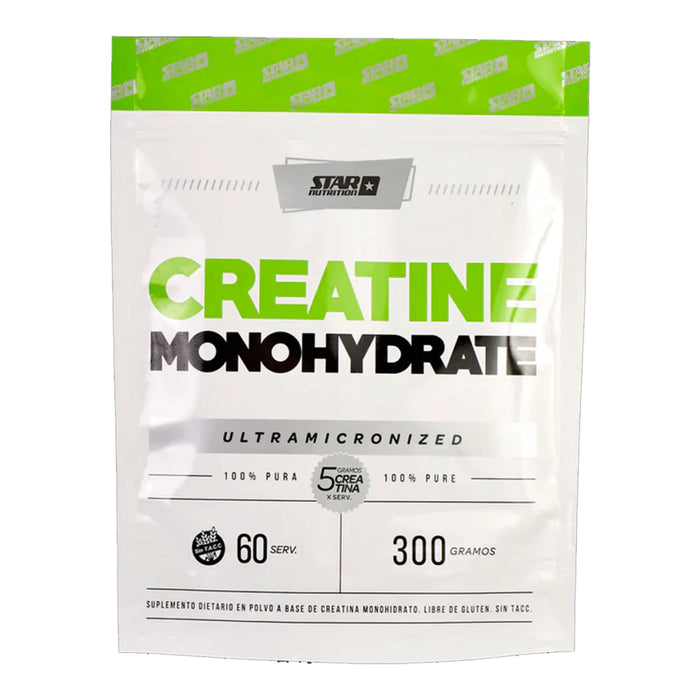 Star Nutririon - Creatina Monohidrato EEUU X300gr DoyPack