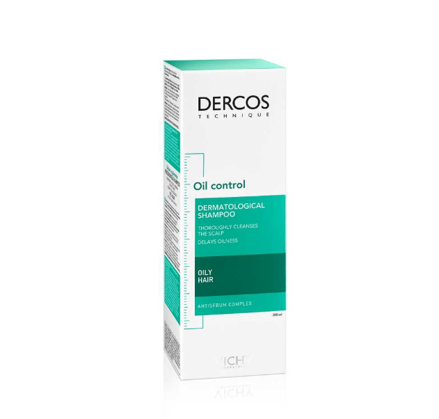 Vichy Dercos Shampoo Sebo Corrector 200ml Cabellos Grasos