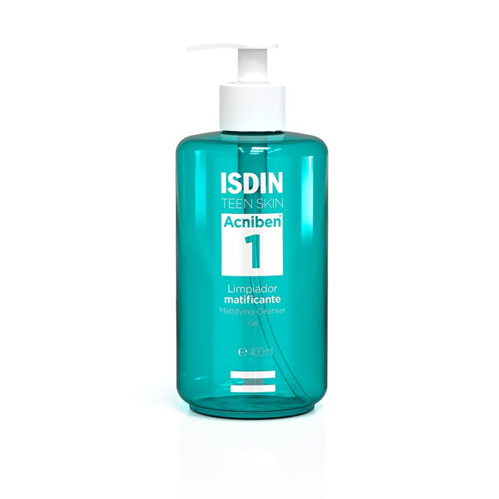 Isdin teen skin gel limpiador matificante 400ml