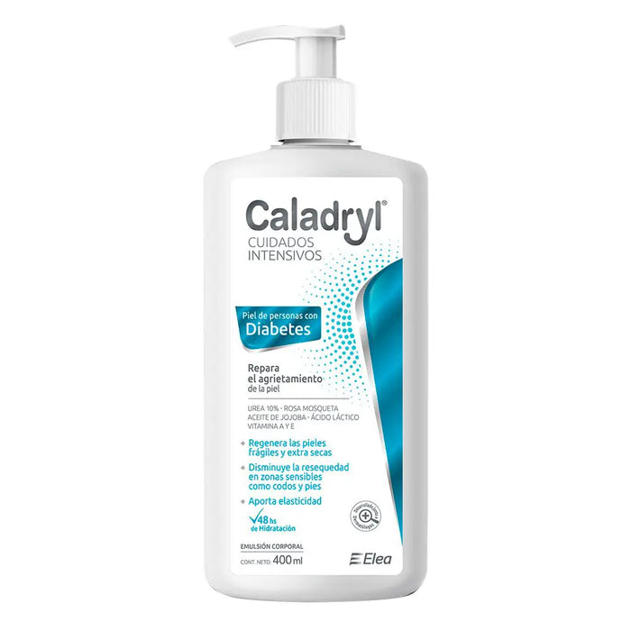 Caladryl cuidados intensivos piel de personas con diabetes 400ml