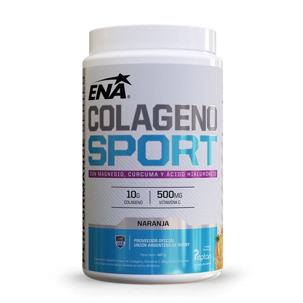 Ena Colageno SPORT- Magnesio, Curcuma y Acido Hialuronico - 240grs