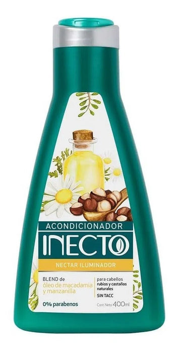 Acondicionador Inecto óleo de Macandamia y Manzanilla 400 ml