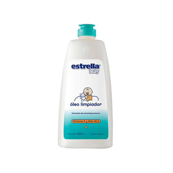 Estrella Baby Ólio Limpeador Con Vitamina E- 500 ml
