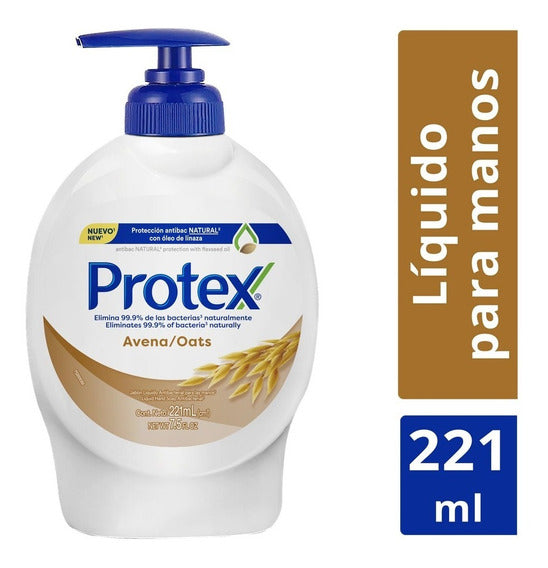 Protex jabón liquido para manos avena 221 ml