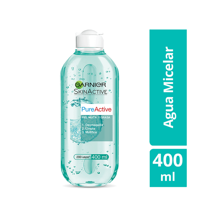 Garnier Skin Active Agua Micelar Todo en Uno 400 Ml