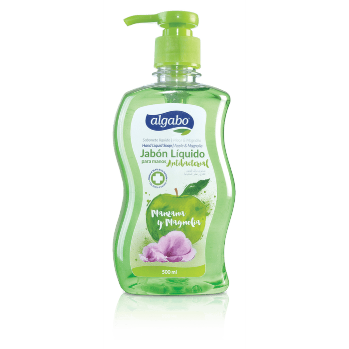 Algabo jabón liquido para manos manzana y magnolia 500 ml