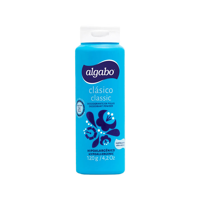 Algabo clásico desodorante en polvo 120 g