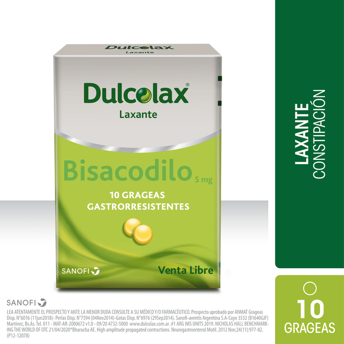 Dulcolax 10 grageas Gastrorresistentes