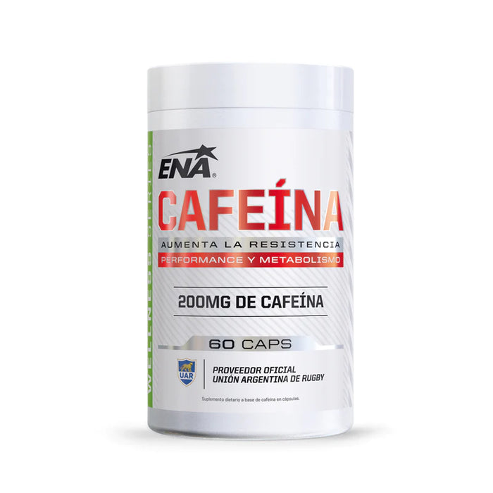 Ena Cafeína - Aumenta la resistencia - 60 capsulas