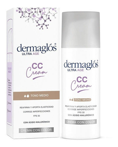 Dermaglos Facial Ultra Age Cc Cream Fps 30 - 50 Gr
