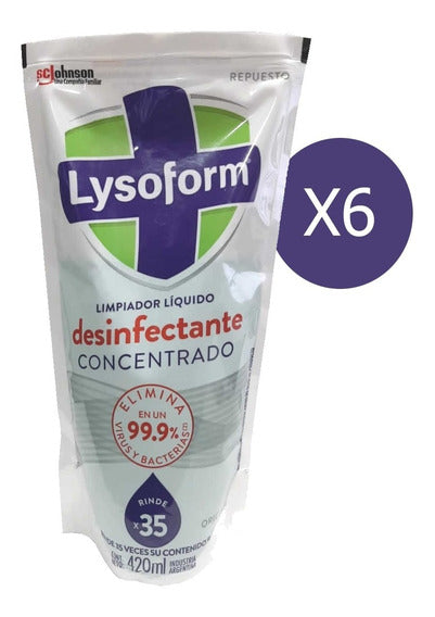 Lysoform desinfectante concentrado limpiador liquido