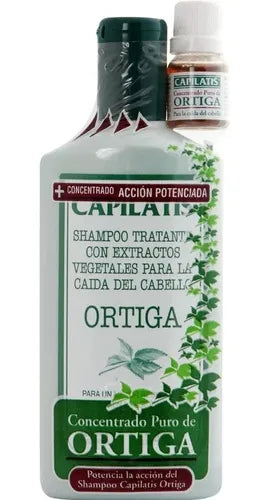 Capilatis Shampoo Ortigas + Concentrado De Ortiga - 410 ml